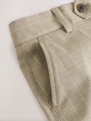 Neutral Relaxed Fit Stripe Suit Trousers (3-16yrs) - Image 5 of 8