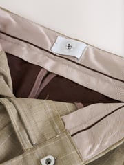 Neutral Relaxed Fit Stripe Suit Trousers (3-16yrs) - Image 7 of 8
