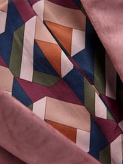 Pale Pink Velvet Suit Blazer (3-16yrs) - Image 5 of 5