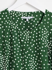 Oliver Bonas Green Short Sleeve Jumpsuit - Image 5 of 9