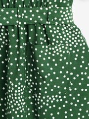 Oliver Bonas Green Short Sleeve Jumpsuit - Image 9 of 9