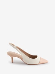 Carvela Cream Clara Slingback Shoes - Image 2 of 6