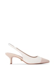 Carvela Cream Clara Slingback Shoes - Image 3 of 6