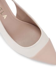 Carvela Cream Clara Slingback Shoes - Image 6 of 6