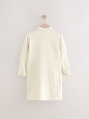 Ecru Textured Jacqard EID Kurta (3mths-16yrs) - Image 7 of 9