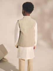 Neutral Eid Waistcoat (3mths-16yrs) - Image 3 of 8