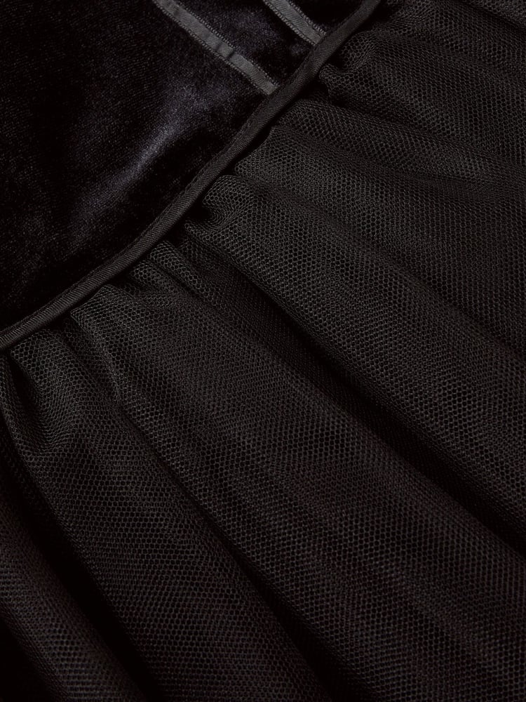 Monsoon Black Isadora Tulle Dress - Image 4 of 4