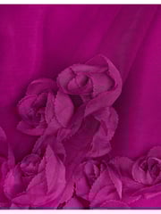 Monsoon Pink 3D Rose A-Line Dress - Image 3 of 3