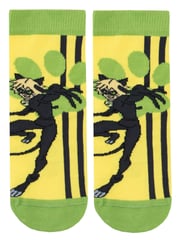 Character Green Miraculous 100% Cotton Socks 3 Pack - Image 4 of 4