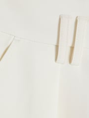 River Island Cream Petite Tailored Wide Leg Trousers - Image 2 of 2