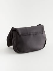 Black Statement Satin Bow Bag - Image 2 of 4