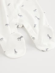 Green Baby 100% Cotton Sleepsuit 5 Pack (0mths-2yrs) - Image 13 of 13