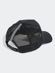 adidas Originals Black Curved Trucker Cap - Image 2 of 4