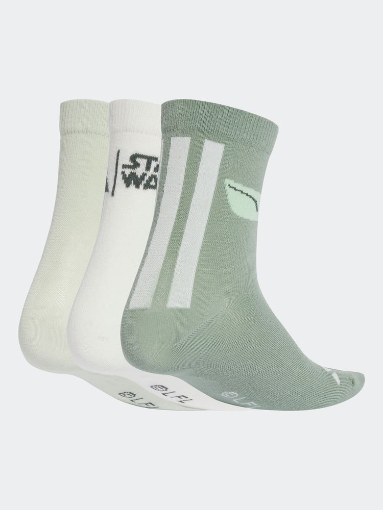 adidas Star Wars Mandalorian 3 Pack Kids Socks - Image 2 of 4