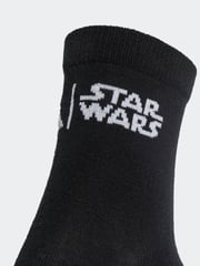 adidas Black Kids Star Wars Mandalorian Socks 3 Pack - Image 4 of 4