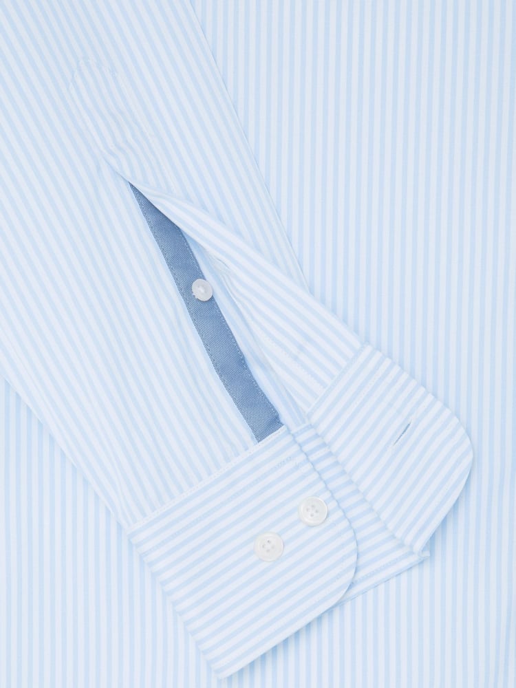 Hackett London Men Blue 100% Cotton Shirt - Image 10 of 10