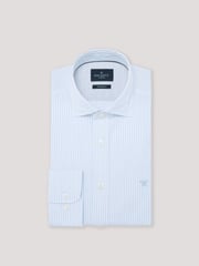 Hackett London Men Blue 100% Cotton Shirt - Image 9 of 10