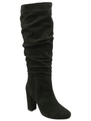 Ravel Black Suede Knee High Boots - Image 1 of 4