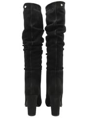 Ravel Black Suede Knee High Boots - Image 3 of 4
