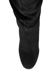 Ravel Black Suede Knee High Boots - Image 4 of 4