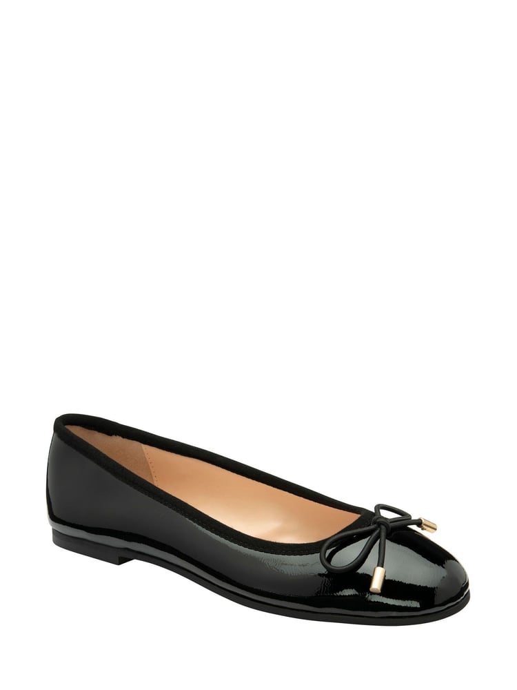 Ravel Floral Black Ballerina Shoes - Image 1 of 4 Ravel Floral Black Ballerina Shoes - Image 1 of 4