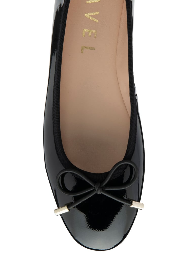 Ravel Floral Black Ballerina Shoes - Image 4 of 4