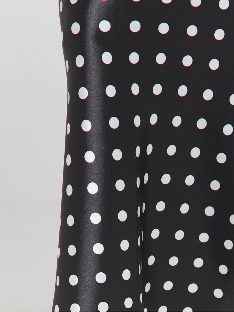 Simply Be Black Satin Maxi Skirt - Image 4 of 4