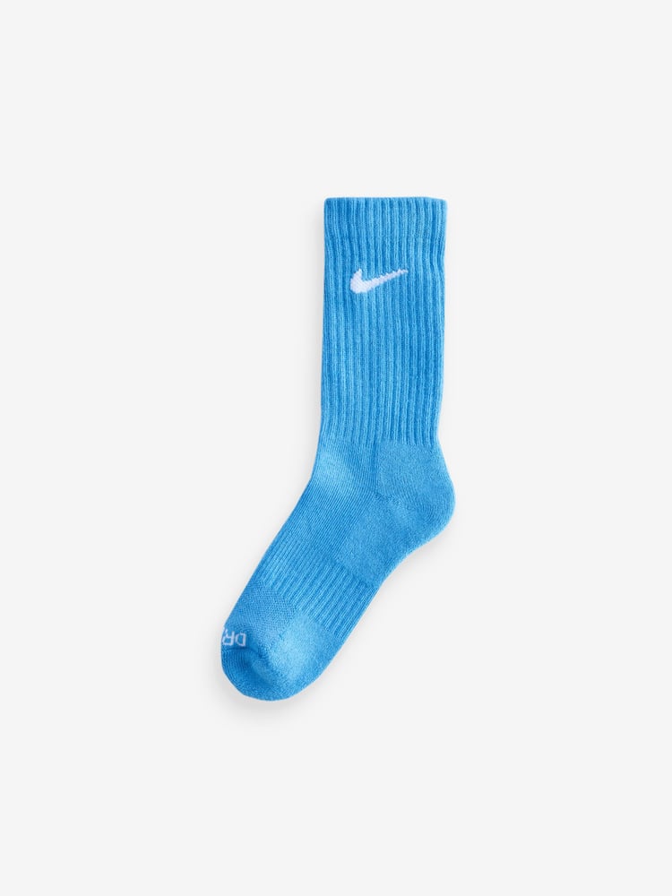 Nike Beyond Blue Little Kids Performance Crew Socks 6 Pack - Image 2 of 7