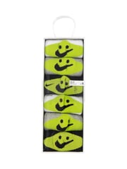 Nike Grey Smiley Socks 6 Pack - Image 2 of 3