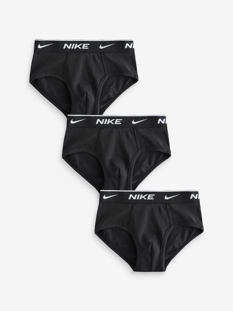 Nike Black Briefs 3 Pack - Image 1 of 4