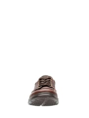 Clarks Brown Standard Fit (G) Cotrell Edge Moccasin Shoes - Image 2 of 7