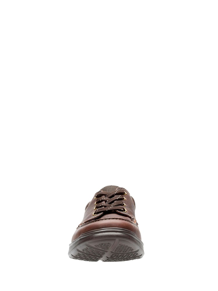 Clarks Brown Standard Fit (G) Cotrell Edge Moccasin Shoes - Image 2 of 7