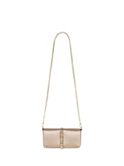 Valentino Bags Gold Medium Materia Flap Clutch Cross-Body Bag - Image 1 of 4