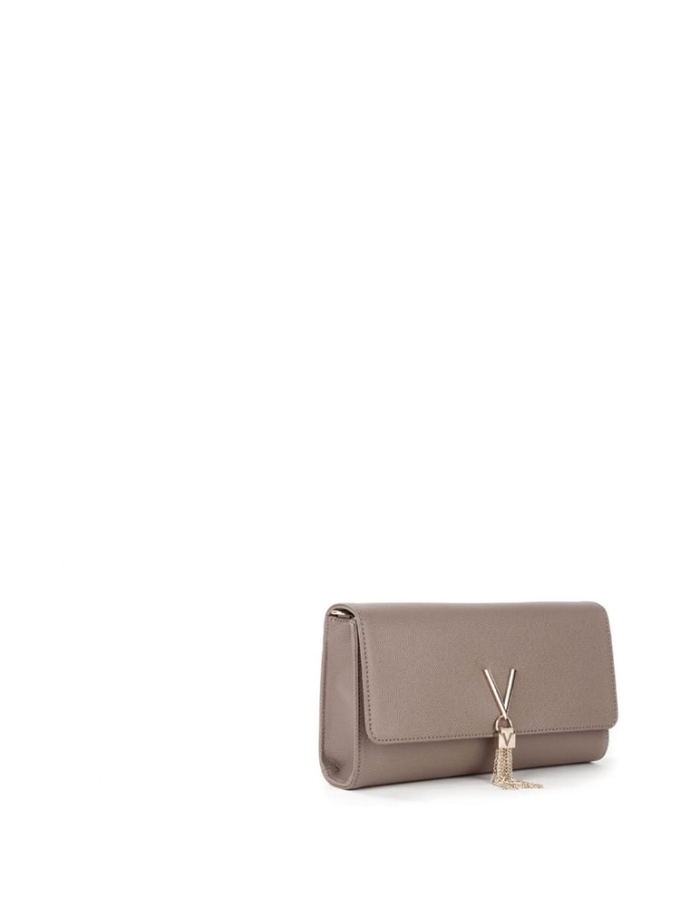 Valentino Bags Brown Medium Divina Cross-Body Cluch Bag - Image 1 of 3