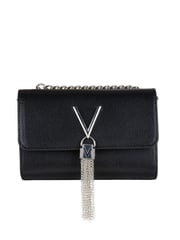 Valentino Bags Black Divina Small Cross-Body Clutch Bag - Image 1 of 4