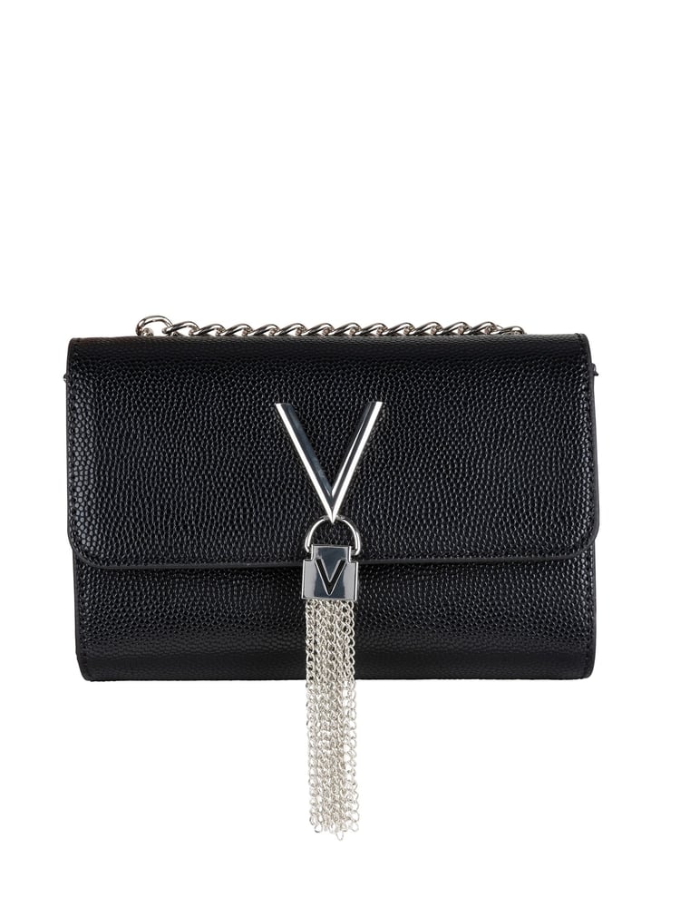 Valentino Bags Black Divina Small Cross-Body Clutch Bag - Image 1 of 4