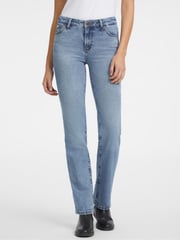 GUESS JEANS Blue Mid Rise Straight Leg Jeans - Image 1 of 9