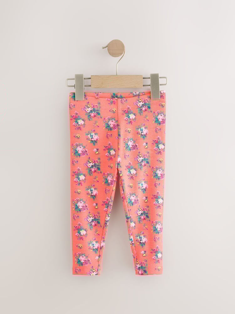 Pink Cath Kidston Leggings 3 Pack (3mths-7yrs) - Image 2 of 7