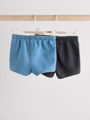 Blue Baby Jersey Denim Shorts 2 Pack - Image 2 of 8