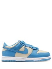 Blau/Steinfarben - Nike Junior Dunk Low Shoes - Bild 3 von 10