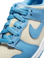 Blau/Steinfarben - Nike Junior Dunk Low Shoes - Bild 7 von 10