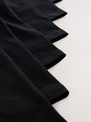 Black Rich Stretch Cycle Shorts 7 Pack (3-16yrs) - Image 11 of 11