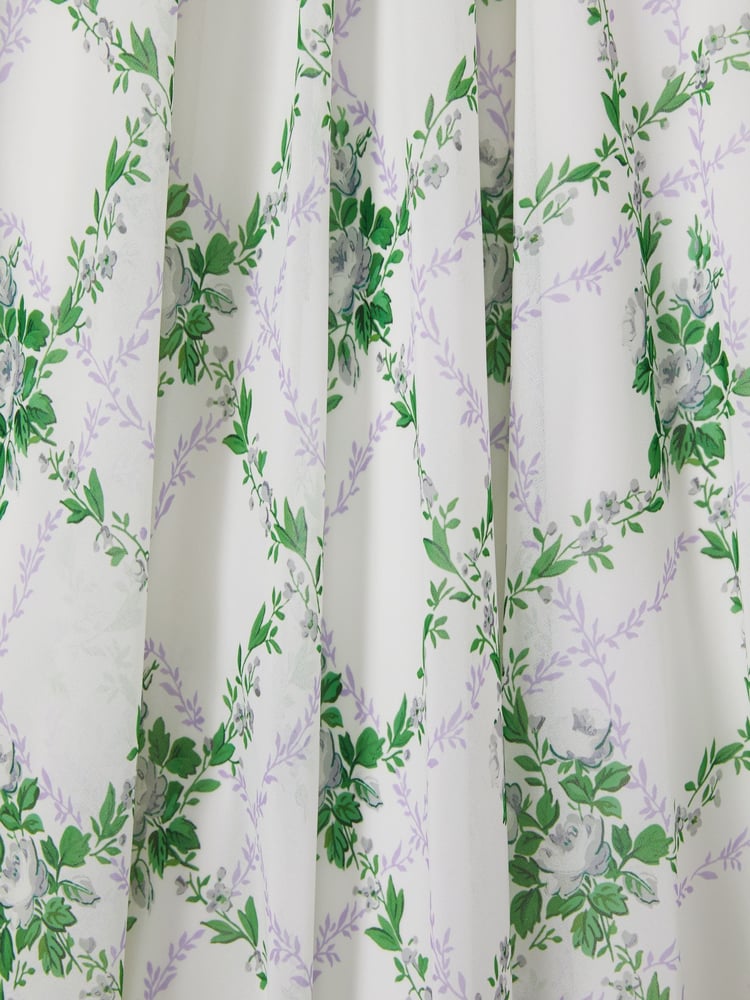 Florere Sheer Sleeve Cape Detail Maxi Dress - Image 6 of 6