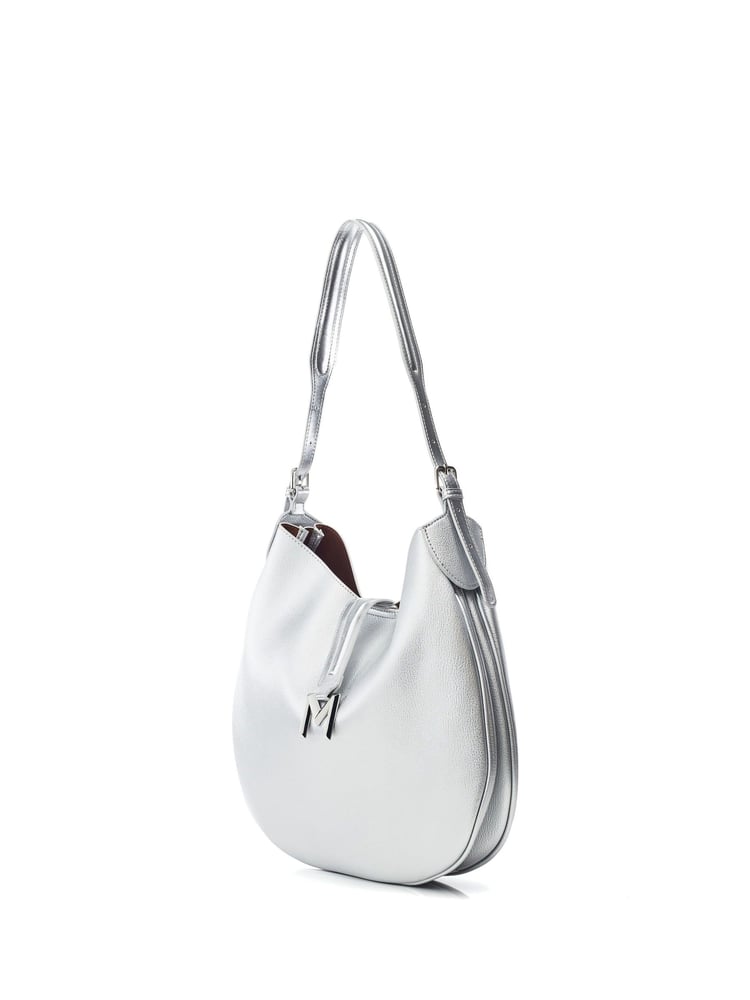 Moda in Pelle Kaffe Silver Shoulder Slouch Bag - Image 1 of 1