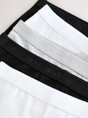 Black & White Short Briefs 5 Pack (2-16yrs) - Image 8 of 9