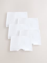White Short Briefs 5 Pack (2-16yrs) - Image 1 of 9