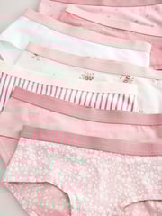 Pink Hipsters Briefs 7 Pack (2-16yrs) - Image 10 of 11