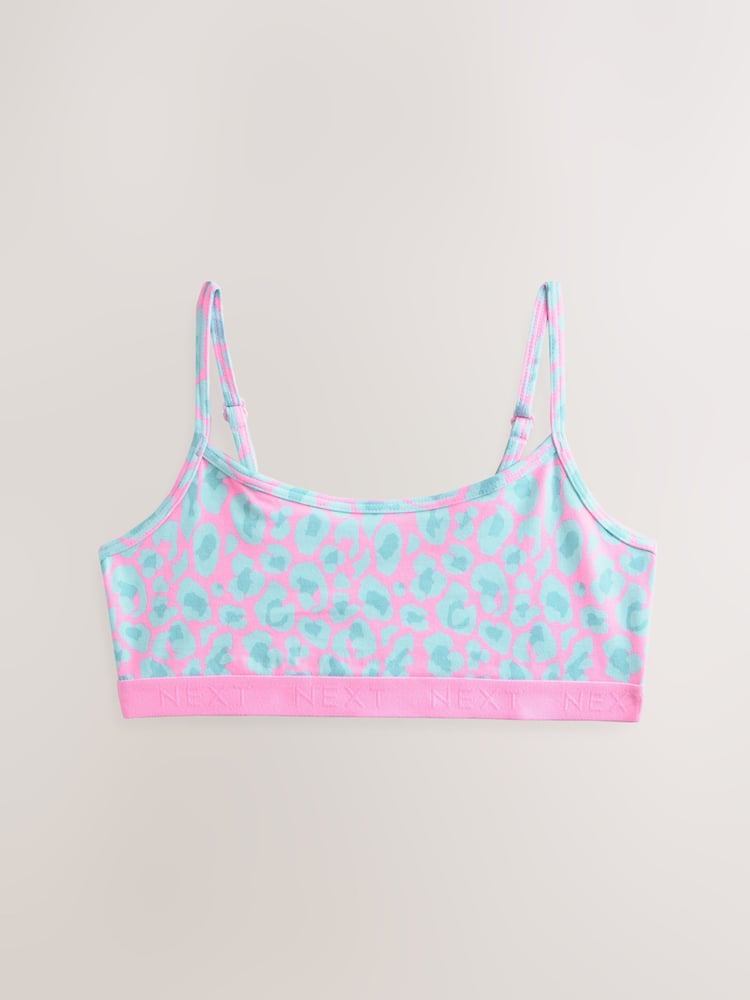 Pink/Purple Crop Tops 3 Pack (5-16yrs) - Image 2 of 7