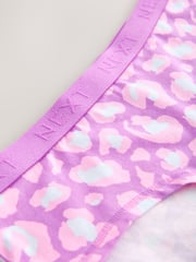 Lilac/Teal Hipster Briefs 7 Pack (2-16yrs) - Image 10 of 11