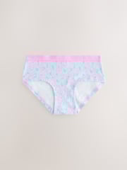 Lilac/Teal Hipster Briefs 7 Pack (2-16yrs) - Image 5 of 11